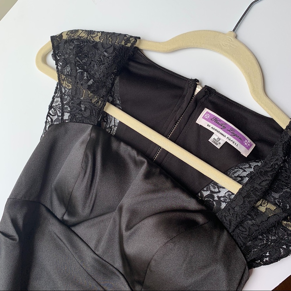 Black Event Dress - Picture 6 of 7